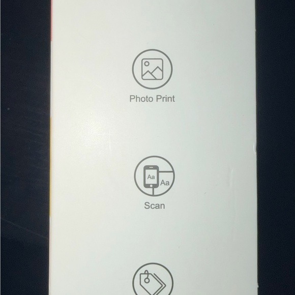 Compact White Sticker Printer - Picture 2 of 3